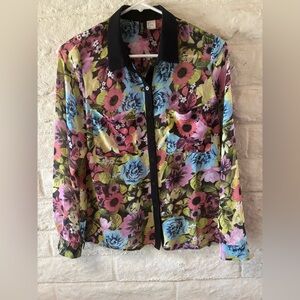 Divided by H & M Sheer Blouse-Size 2